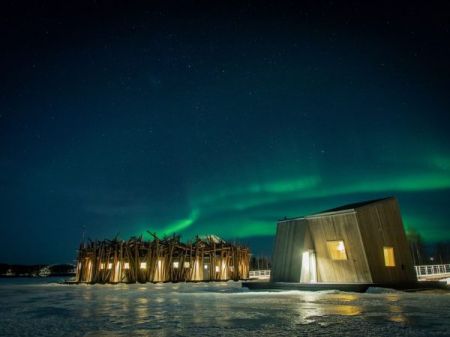 A világ öt legkülönlegesebb szaunája 5. Rész  Arctic Bath Svédország galéria kép 9