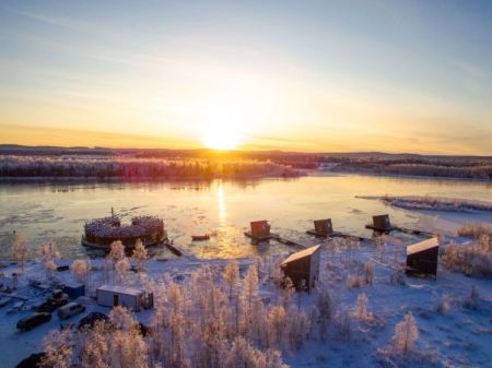 A világ öt legkülönlegesebb szaunája 5. Rész  Arctic Bath Svédország galéria kép 10