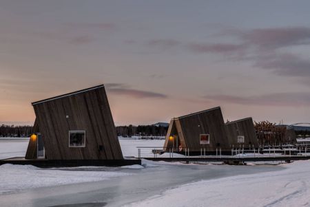 A világ öt legkülönlegesebb szaunája 5. Rész  Arctic Bath Svédország galéria kép 1